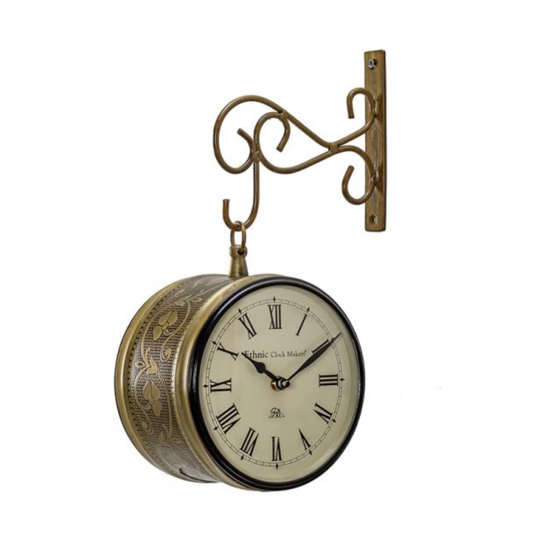 VINTAGE WALL CLOCK ECM-2902 - KRISHNA WATCH COMPANY