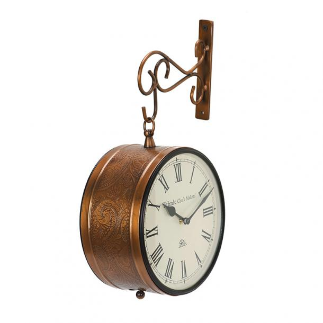VINTAGE WALL CLOCK ECM-2907 - KRISHNA WATCH COMPANY