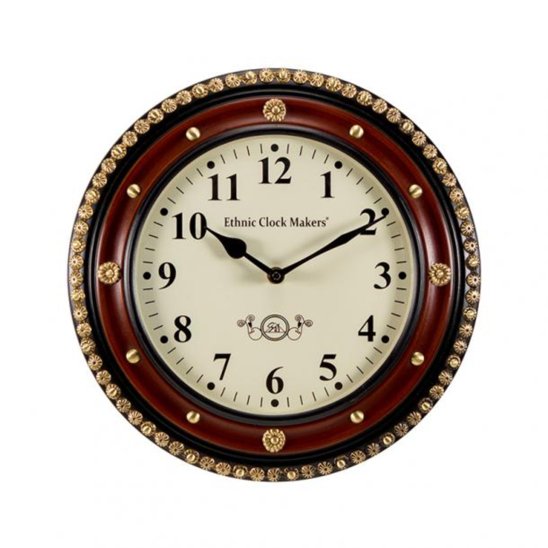 VINTAGE WALL CLOCK SRS-581 - KRISHNA WATCH COMPANY