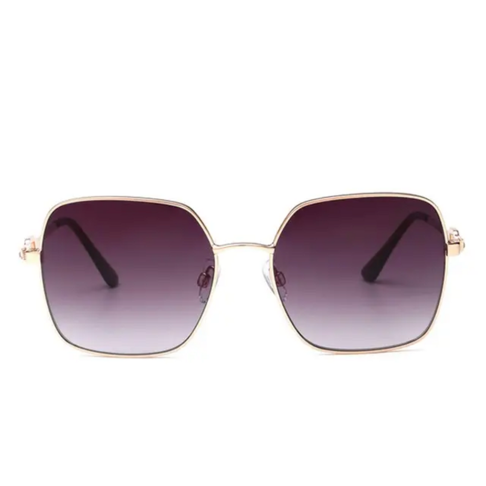 Bebe Womens Full Rim Non-Polarized Square Sunlgasses 3069 C1 57 S - KRISHNA WATCH COMPANY