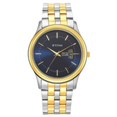 Titan Karishma Blue Dial Watch - 1824BM03