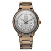 Titan Quartet Grey Dial Stainless Steel Strap Watch 1882QM01