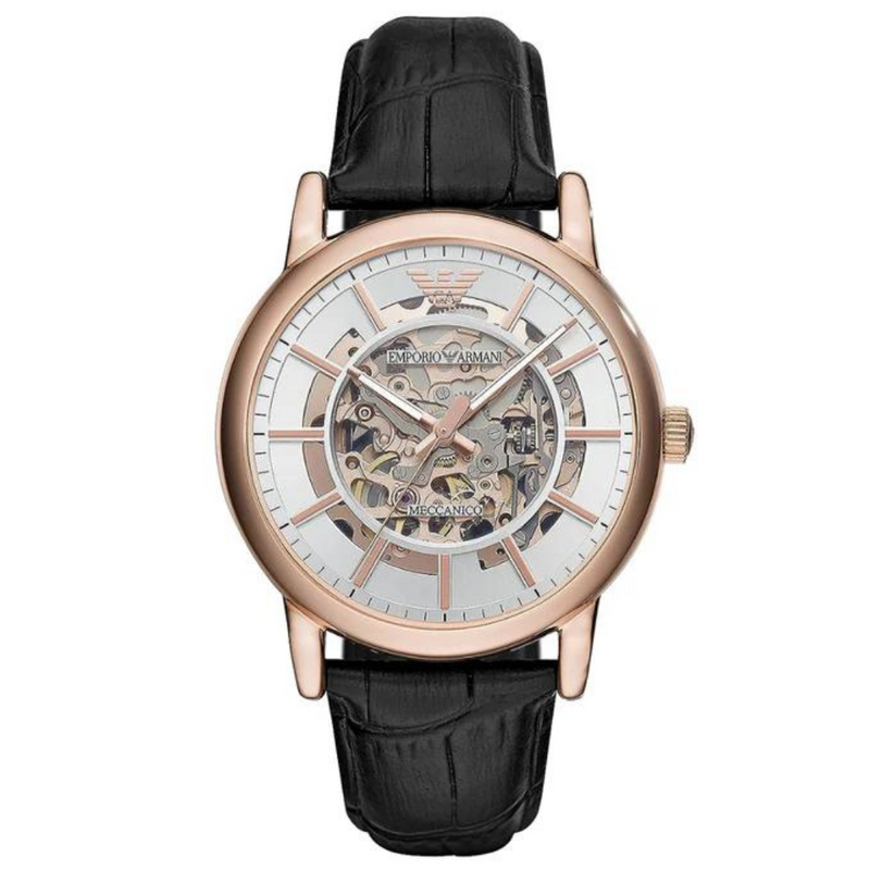 Emporio Armani Analog Silver Dial Men's Watch - AR60007