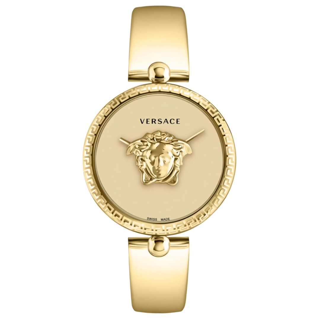 Versace Womens Palazzo Empire Gold 39mm Bracelet Watch VECO03222 - KRISHNA WATCH COMPANY