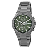 Casio Edifice Analog Green Dial Men's Watch EFV-640DC-3AVUDF - ED586