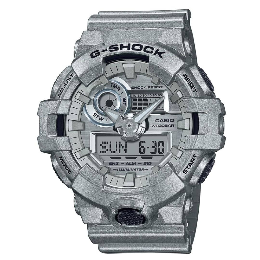 Casio G-Shock Analog-Digital Grey Dial Men GA-700FF-8ADR - G1415 - KRISHNA WATCH COMPANY