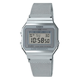 CASIO Vintage Series Digital Grey Dial Women's Watch-A700WM-7ADF - D170