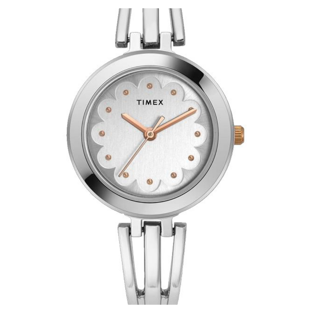 TIMEX Bloom silver tone womens Watch TWTL10310 - KRISHNA WATCH COMPANY
