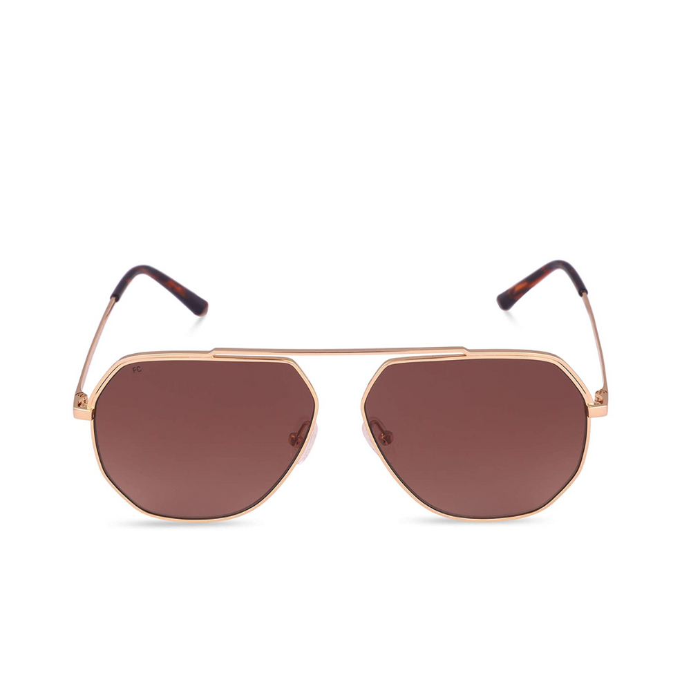 FRENCH CONNECTION FC 425 C1 Gradient Full-Rim Aviators - KRISHNA WATCH COMPANY