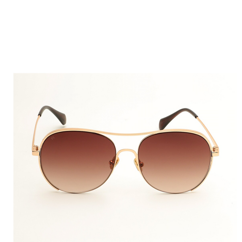 French Connection Gradient Round Women's Sunglasses - FC 7447 C3 - KRISHNA WATCH COMPANY