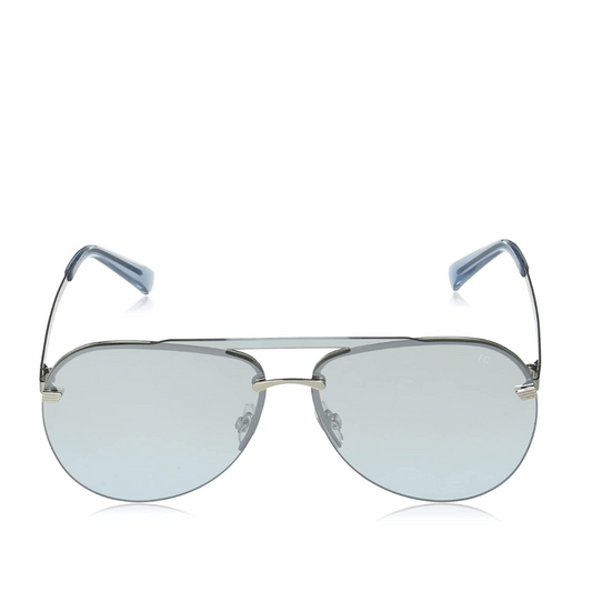 French Connection Men's Aviator sunglasses Silver Frame FC 7566 C2
