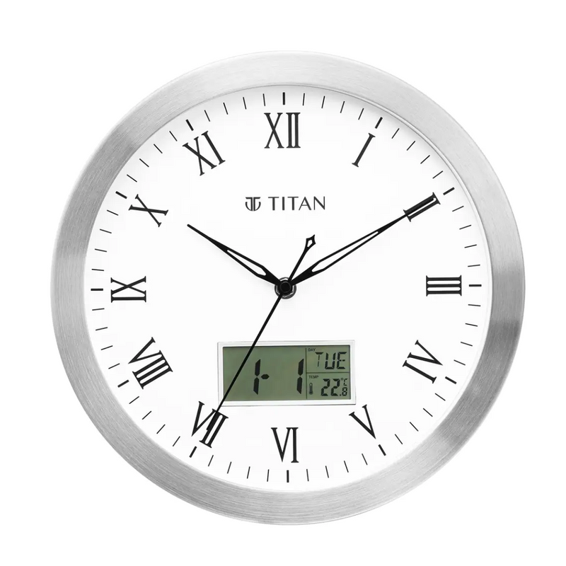 TITAN Classic White Dial Color Silent Sweep Technology - W0021MC04 - KRISHNA WATCH COMPANY