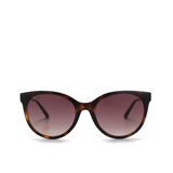 French Connection Brown Lens Round Sunglass Full Rim Brown Frame With Gradient (FC 7596 C2) - KRISHNA WATCH COMPANY