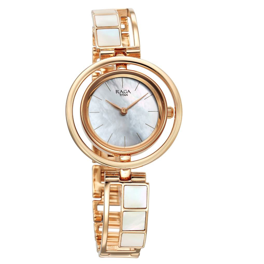 Titan Raga Watch 95232WM01F - KRISHNA WATCH COMPANY