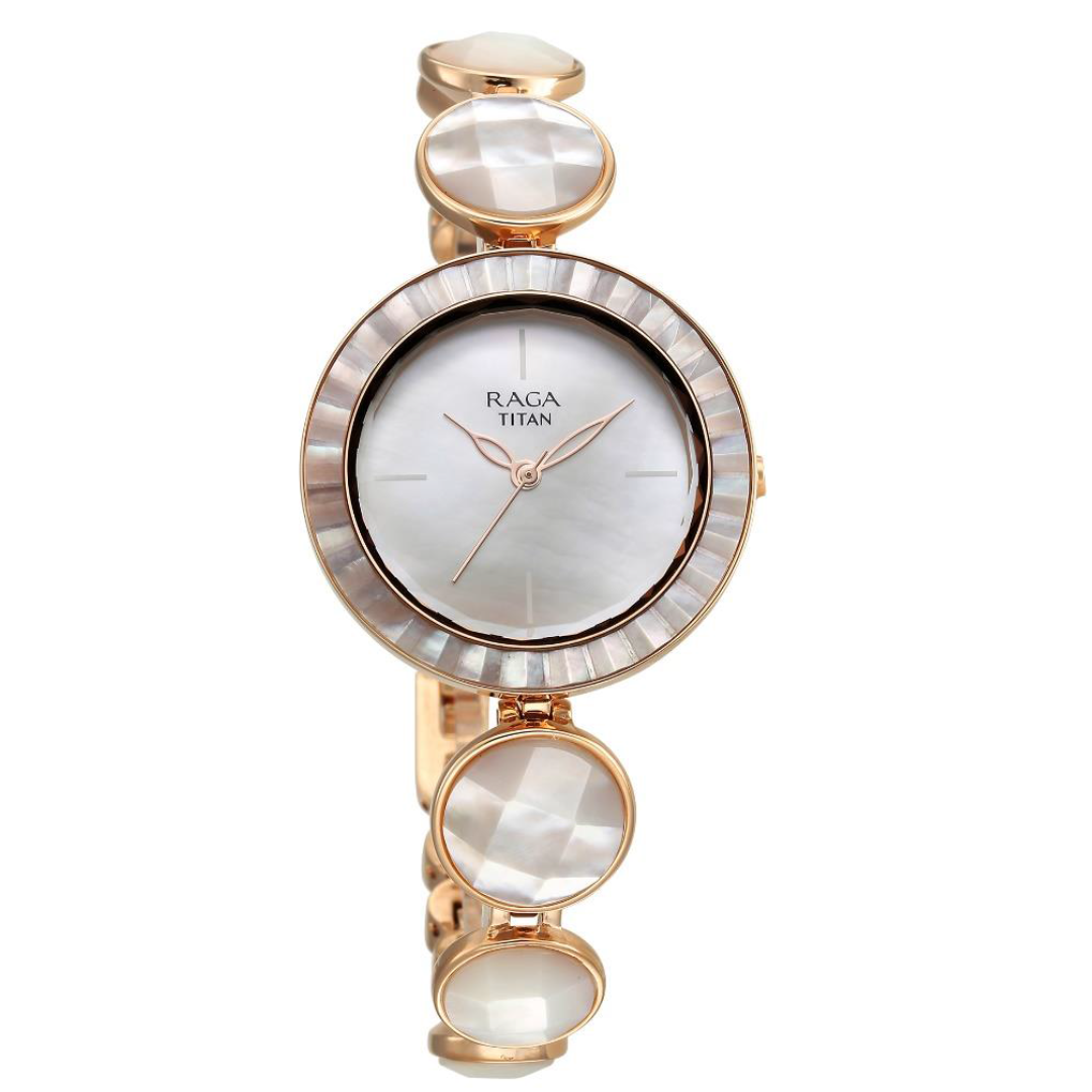 Titan Raga Watch 95250WM01F - KRISHNA WATCH COMPANY