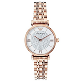 Emporio Armani Women's Two-Hand Rose Gold-Tone Watch - AR11244