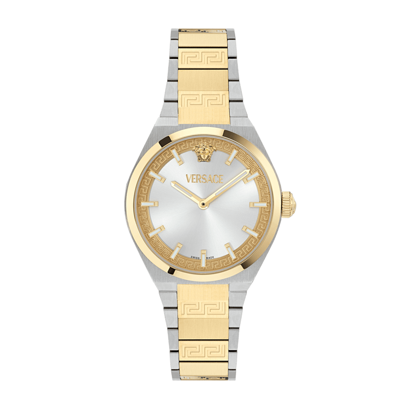 Versace Auria Quartz Silver Dial Analog Watch - VE5E00426