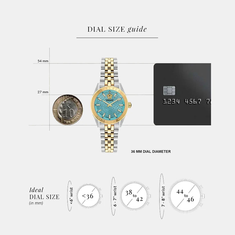 Versace Analog Watch for Women VE8I00524 - KRISHNA WATCH COMPANY