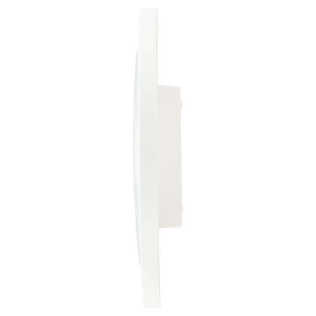 Titan Contemporary White Wall Clock with Domed Glass and Silent Sweep 27 x 27 cm (Small) W0010PA04 - KRISHNA WATCH COMPANY