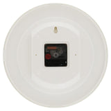 Titan Contemporary White Wall Clock with Domed Glass and Silent Sweep 27 x 27 cm (Small) W0010PA04 - KRISHNA WATCH COMPANY