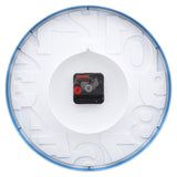 Titan Blue Wall Clock with Overlayed numbers - W0039PA02A - KRISHNA WATCH COMPANY