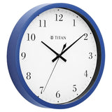 Titan wall clock Classic Blue Wall Clock with Silent Sweep Technology - NSW0044PA03A - KRISHNA WATCH COMPANY