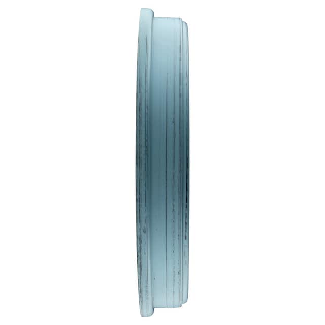 Titan Distressed Finish Blue Wall Clock with Silent Sweep Technology - W0045PA01A - KRISHNA WATCH COMPANY