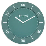 Titan Green Slim Wall Clock - 30 cm x 30 cm (Medium) W0047PA01
