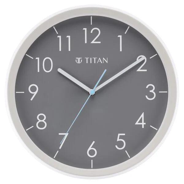 Titan WALL CLOCK Color Silent Sweep Technology - W0055PA03 - KRISHNA WATCH COMPANY