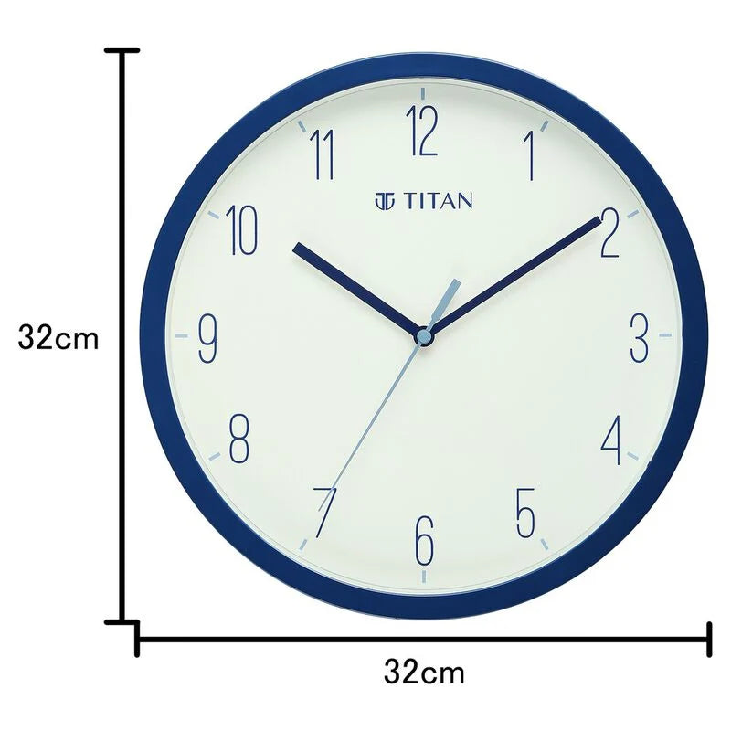 Titan Contemporary Colours Wall Clock - W0073PA03 - KRISHNA WATCH COMPANY