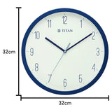 Titan Contemporary Colours Wall Clock - W0073PA03 - KRISHNA WATCH COMPANY
