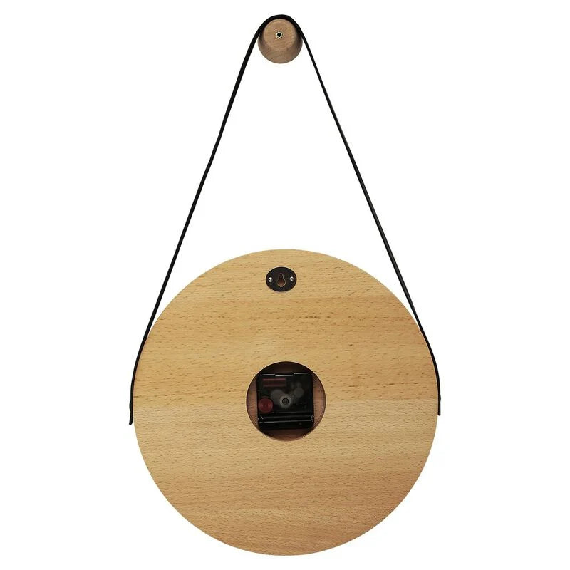 Titan Artisanal Hang-wood Wall Clock - 30 cm x 30 cm W0076WA01 - KRISHNA WATCH COMPANY