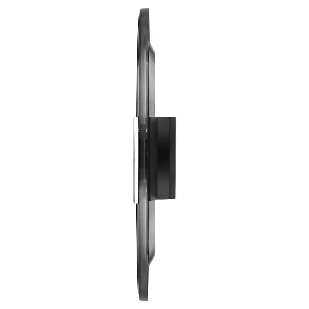 Titan Contemporary Black Wall Clock W0079PA01 - KRISHNA WATCH COMPANY
