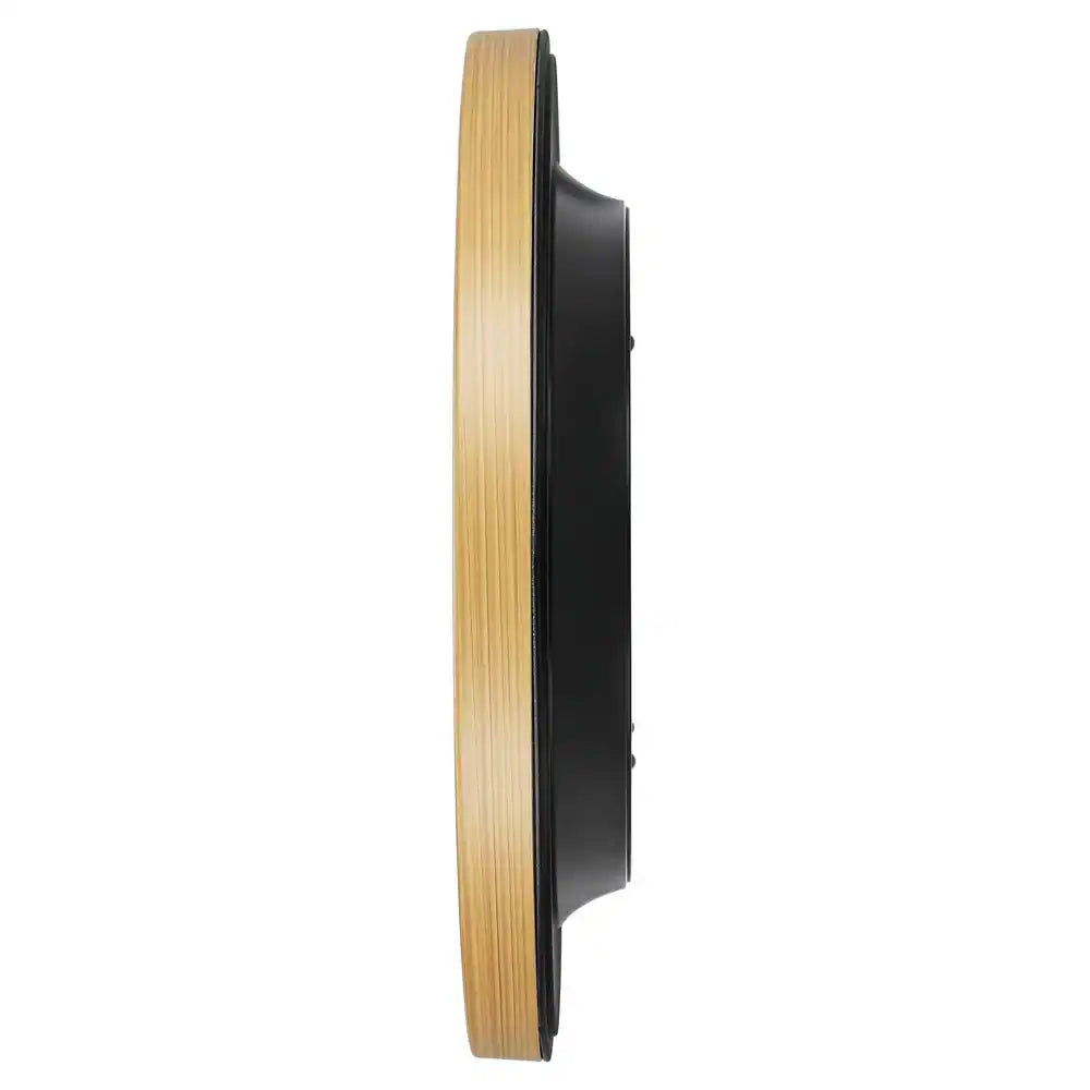 Titan Woodgrain Whispers - Light Brown Contemporary Wall Clock - W0080PA01 - KRISHNA WATCH COMPANY
