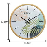 Titan Contemporary Tropical Timepieces - Coastal - 32 cm x 32 cm - W0083WA02 - KRISHNA WATCH COMPANY