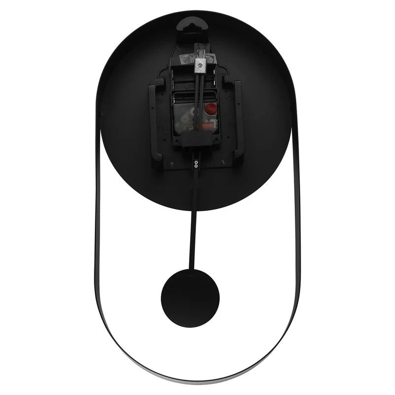 Titan Contemporary Modern Metallics Pendulum Wall Clock - W0086MP01 - KRISHNA WATCH COMPANY
