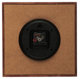 Titan Black & Timber Wooden Wall Clock W0090WA01 - KRISHNA WATCH COMPANY