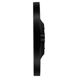 Titan Earth Flare Wall Clock - Black Marble Texture w0093pa02 - KRISHNA WATCH COMPANY