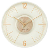 Titan Earth Flare Wall Clock - Pink Sandstone Texture - W0093PA03 - KRISHNA WATCH COMPANY