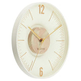 Titan Earth Flare Wall Clock - Pink Sandstone Texture - W0093PA03 - KRISHNA WATCH COMPANY