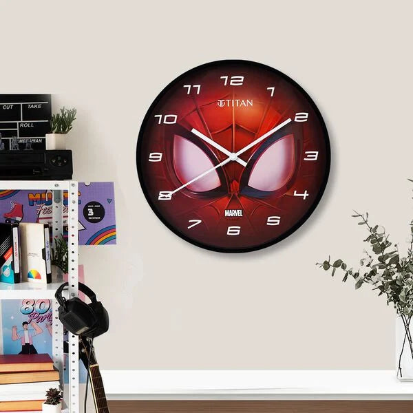 Titan Clocks - Marvel Avengers Super Heroes - Spider Man w0105pa01