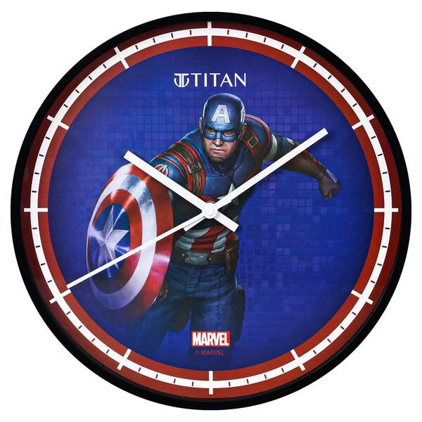 Titan Clocks - Marvel Avengers Super Heroes - Captain America w0105pa02 - KRISHNA WATCH COMPANY