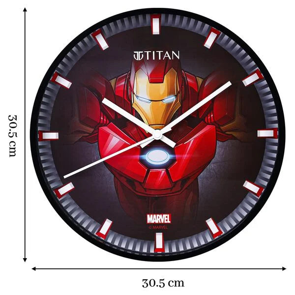 Titan Clocks - Marvel Avengers Super Heroes - Iron Man w0105pa03 - KRISHNA WATCH COMPANY