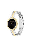 CALVIN KLEIN Gleam Black Dial Stainless Steel Analogue Watch For Women - 25100012