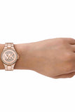 Michael Kors Women Rose Gold Watch MKO1221