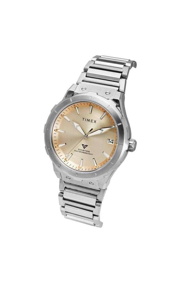 TIMEX Men E Class Watch with Champagne Dial - TWEG24803 - KRISHNA WATCH COMPANY