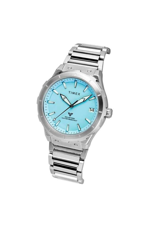 TIMEX Men E Class Watch with Blue Dial - TWEG24804 - KRISHNA WATCH COMPANY