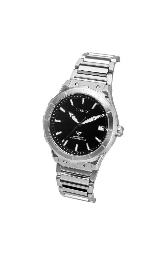 TIMEX Men E Class Watch with Black Dial - TWEG24805 - KRISHNA WATCH COMPANY