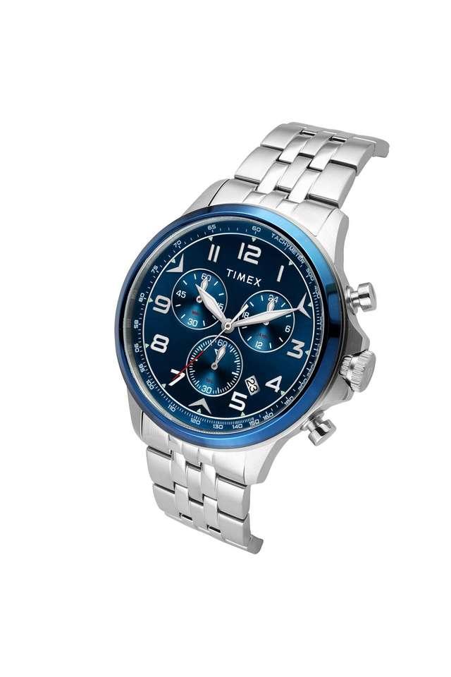 TIMEX Men E Class Watch with Blue Dial - TWEG25101 - KRISHNA WATCH COMPANY