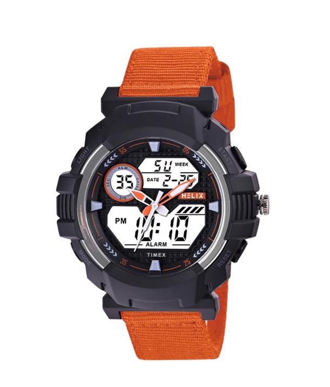Helix Ana-Digi, Analog-Digital Black Dial Men's Watch-TWESK6503T - KRISHNA WATCH COMPANY